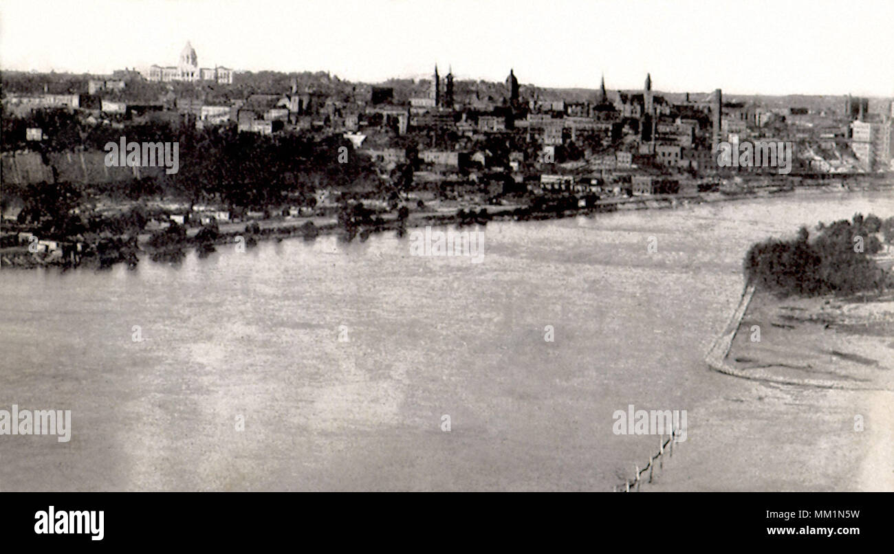 View of Saint Paul.  1908 Stock Photo