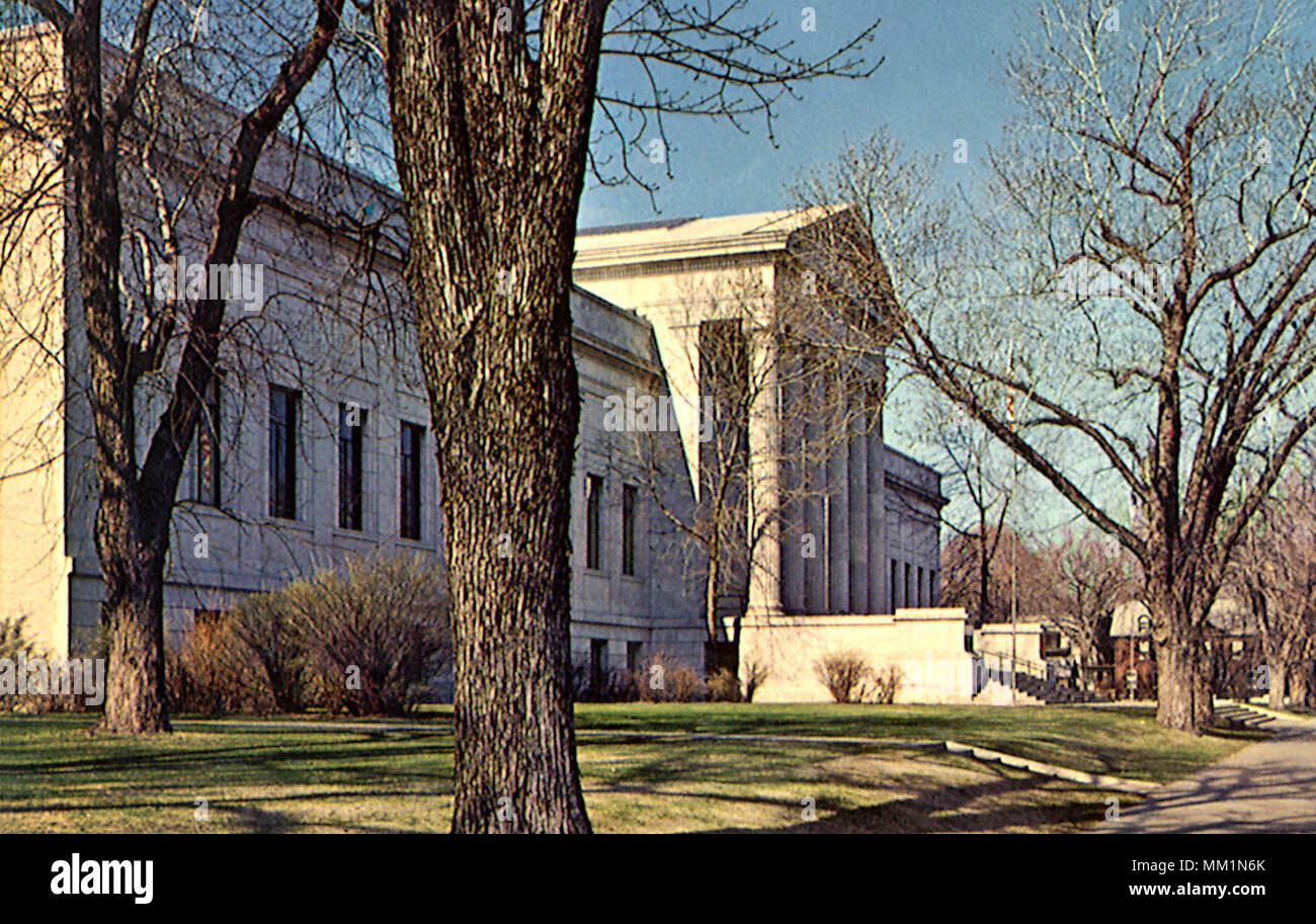 Minneapolis Institute of Arts.  1950 Stock Photo