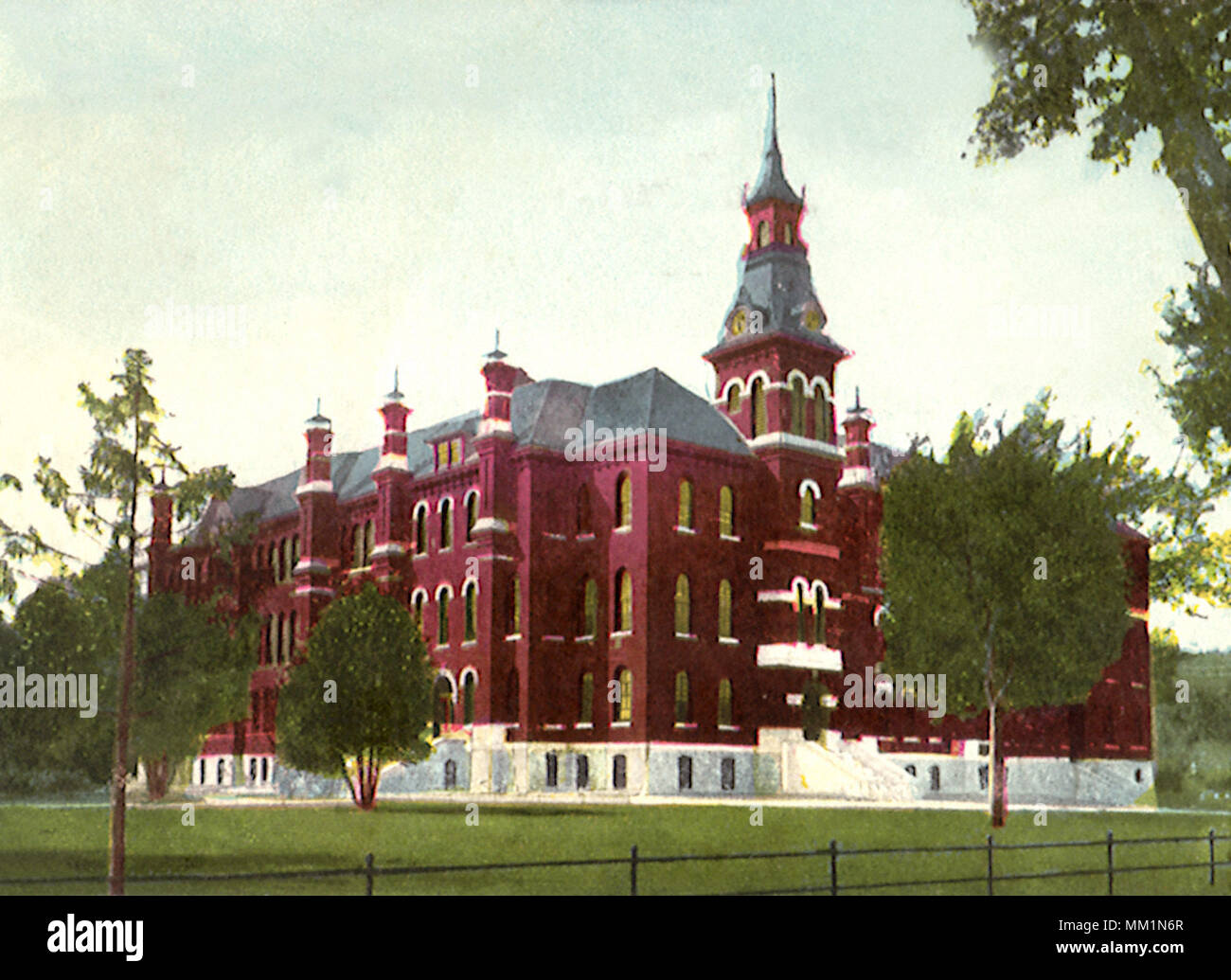 State Normal School. Winona. 1911 Stock Photo - Alamy
