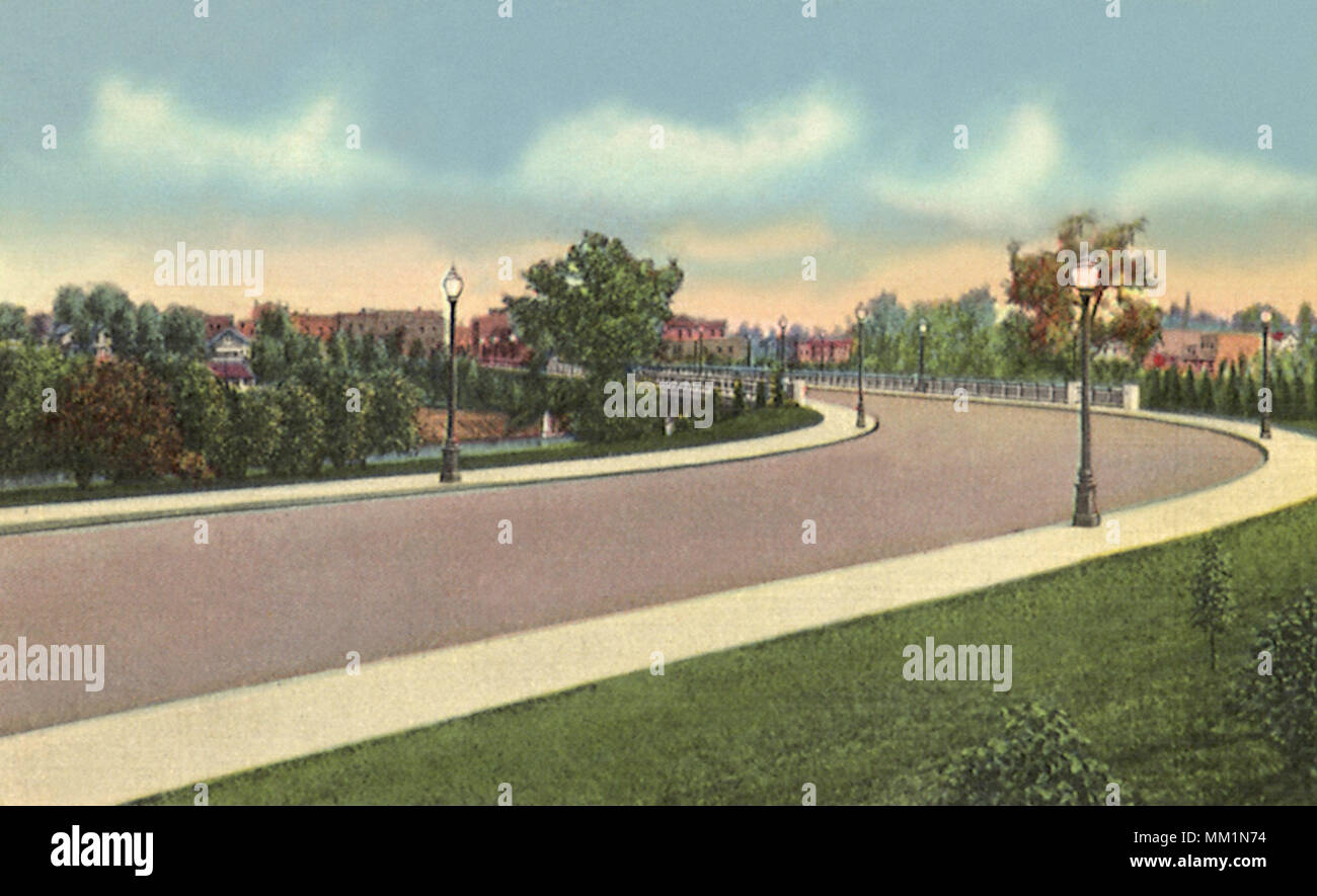 Highway Bridge between Fargo and Moorhead. 1951 Stock Photo Alamy