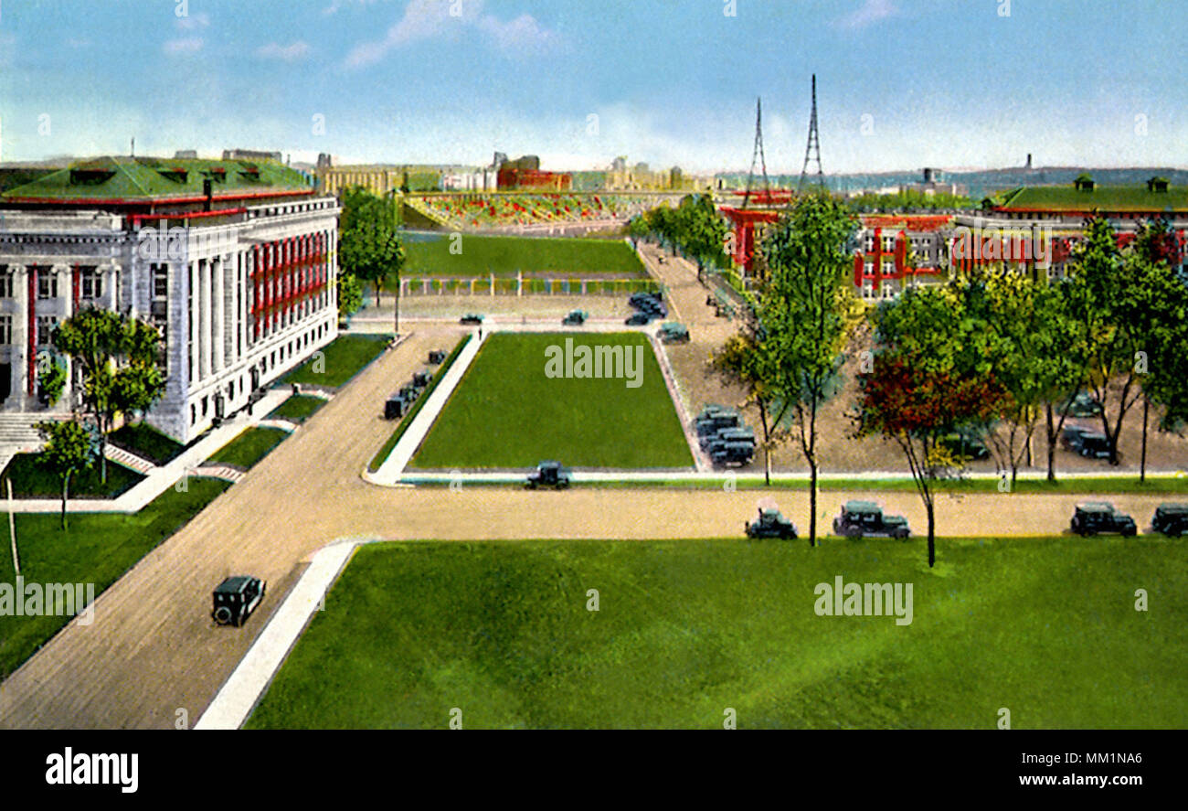 University of Minnesota. Minneapolis. 1937 Stock Photo