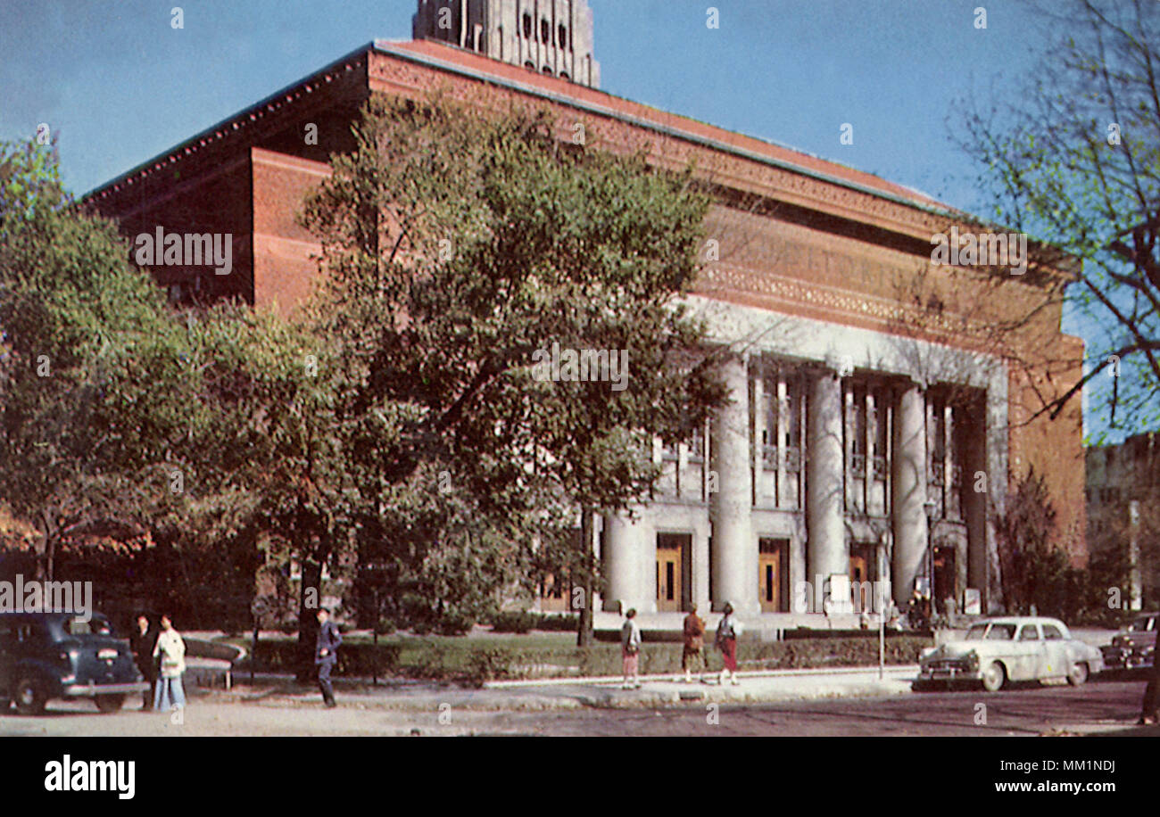 University of Michigan Auditorium. Ann Arbor. 1953 Stock Photo Alamy