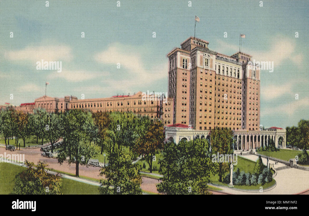 Percy Jones General Hospital. Battle Creek. 1930 Stock Photo