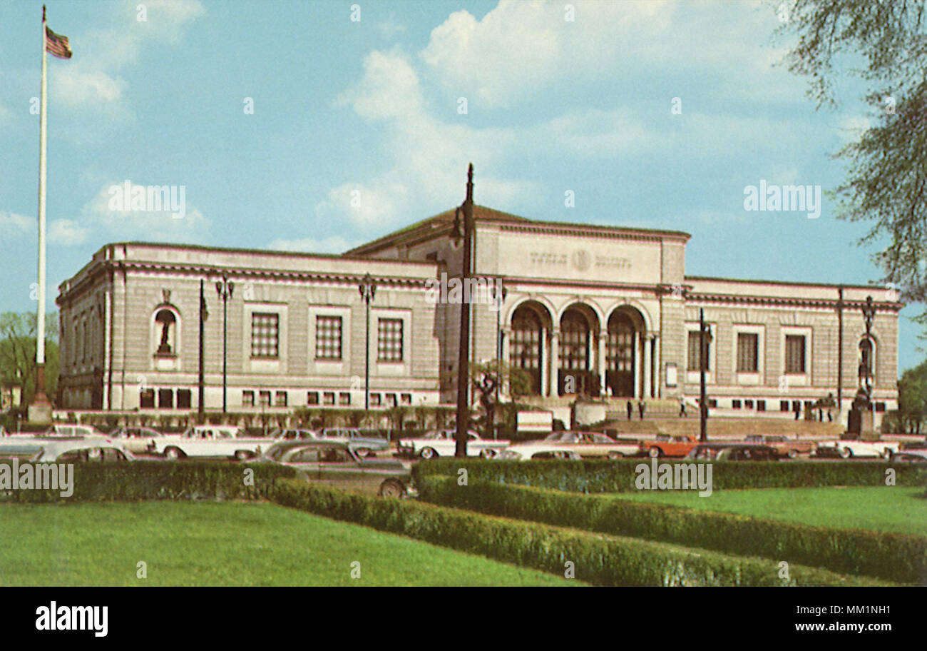 Institute of Arts. Detroit. 1962 Stock Photo