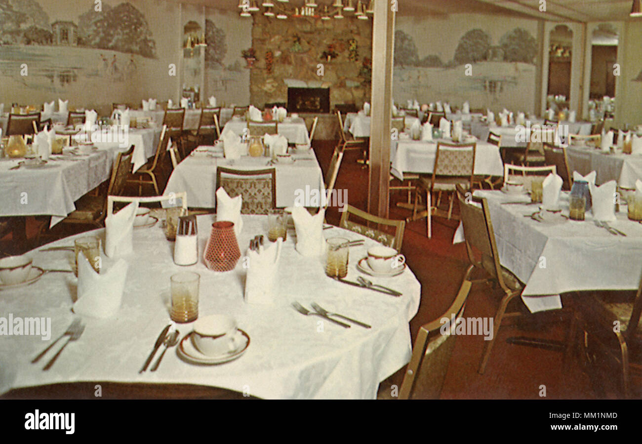 Higgins Restaurant. Flint. 1950 Stock Photo