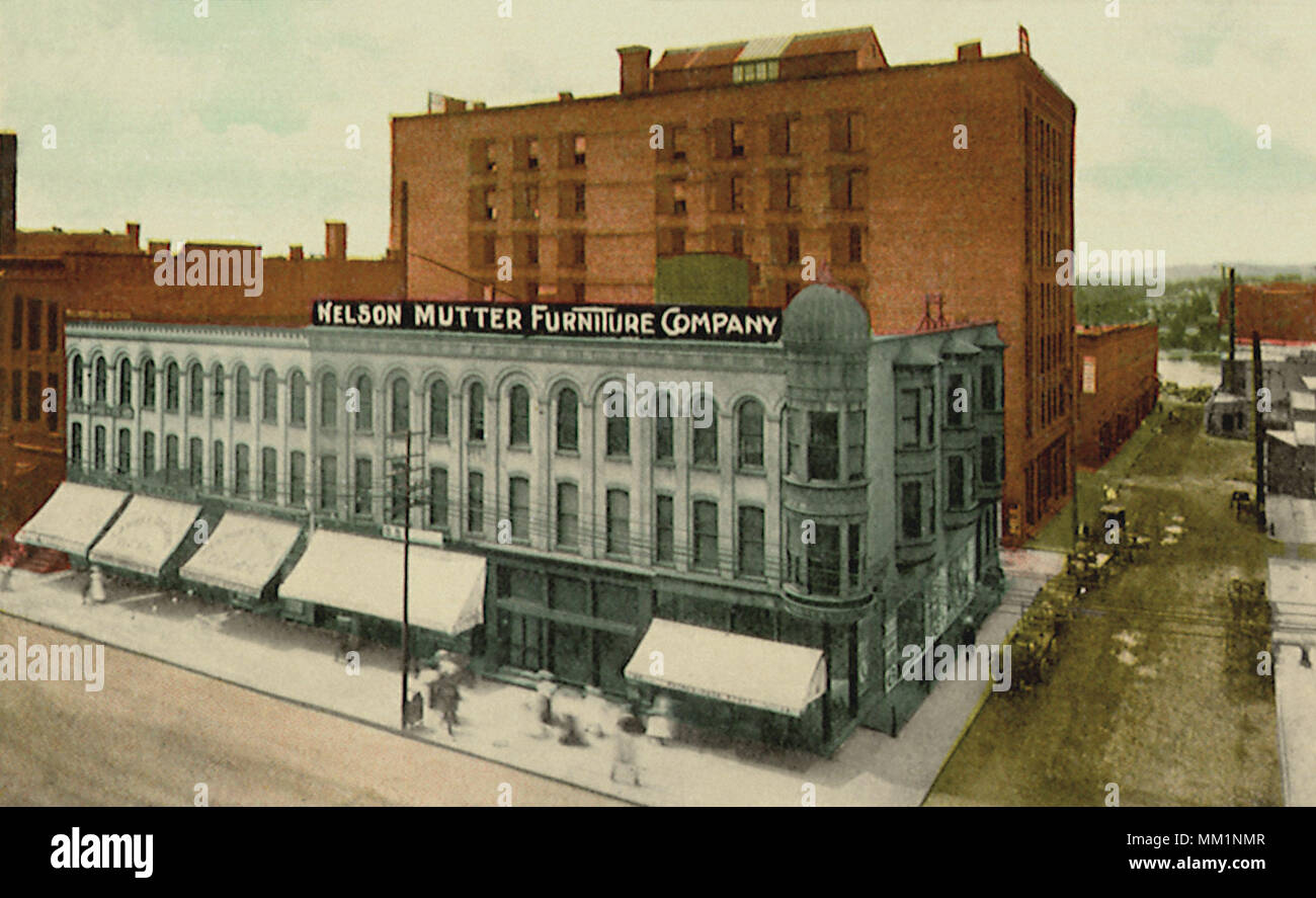 Nelson Mutter Furniture Company. Grand Rapids. 1910 Stock Photo Alamy
