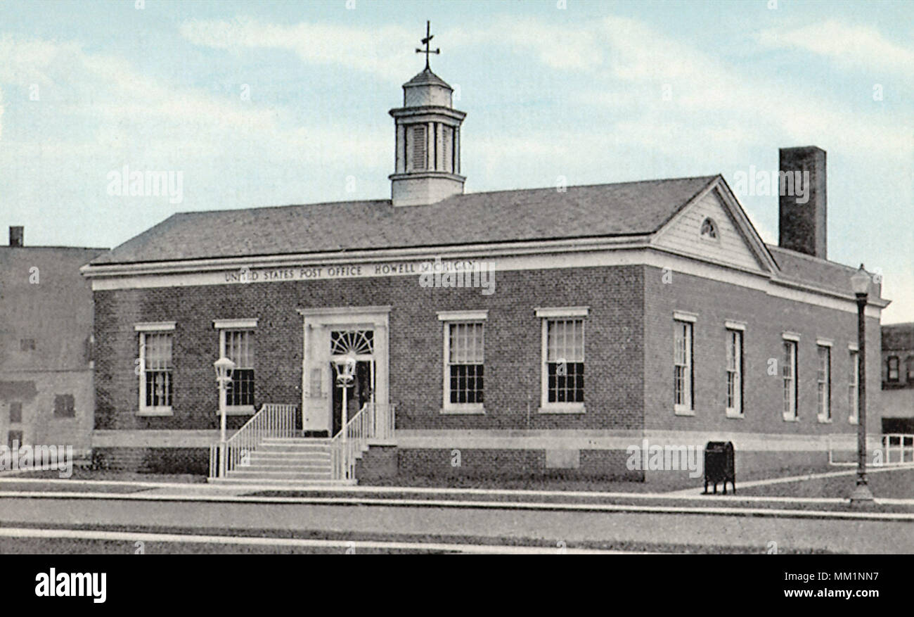 Post Office. Howell. 1920 Stock Photo Alamy