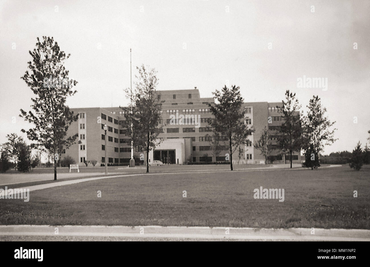 U. S. Veterans Hospital. Iron Mountain. 1950 Stock Photo Alamy