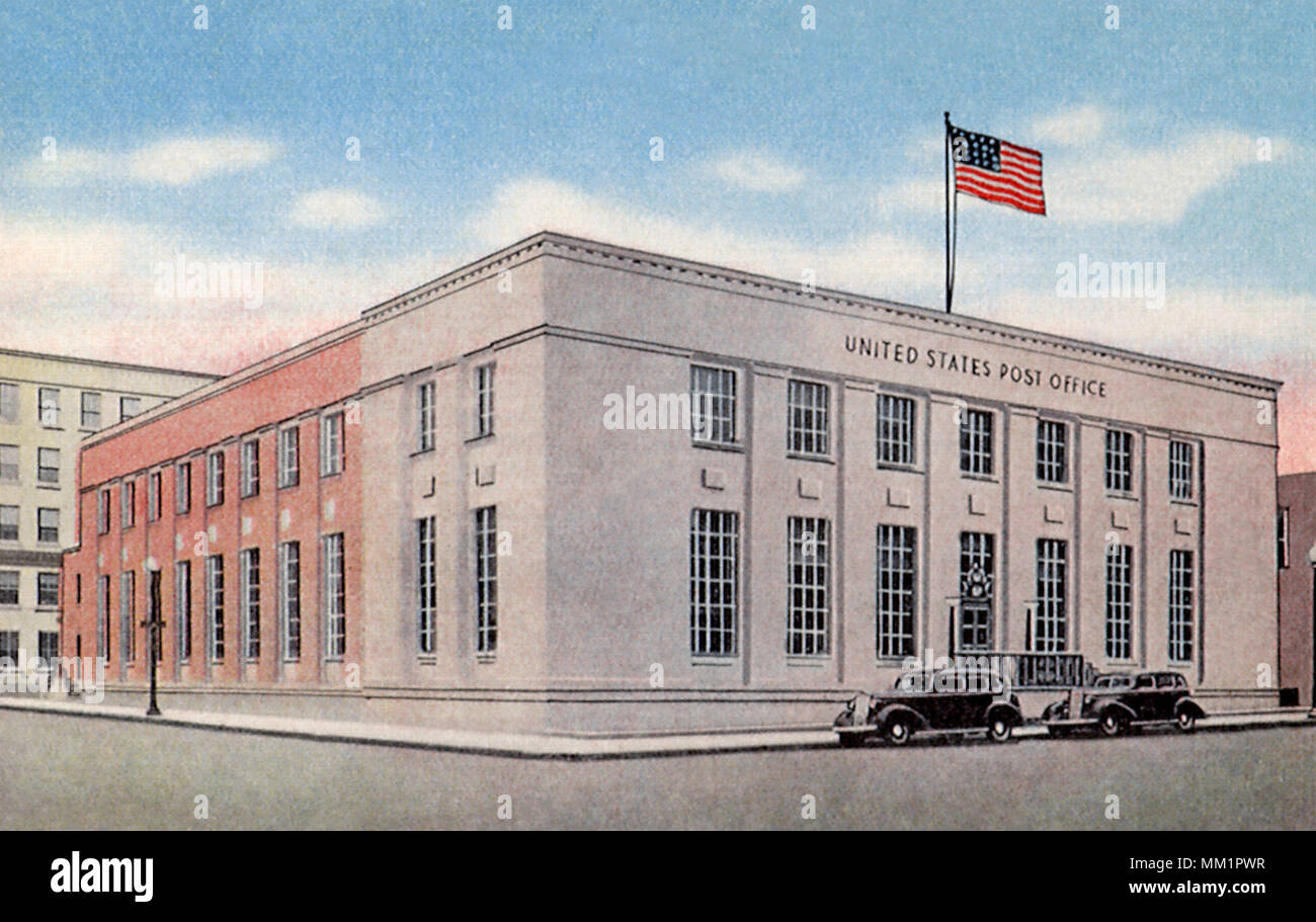 Post Office. Fond du Lac. 1930 Stock Photo Alamy
