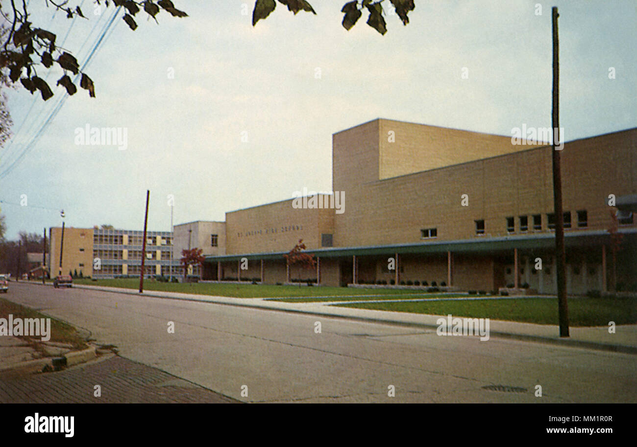 St. Joseph High School. Kenosha. 1966 Stock Photo Alamy