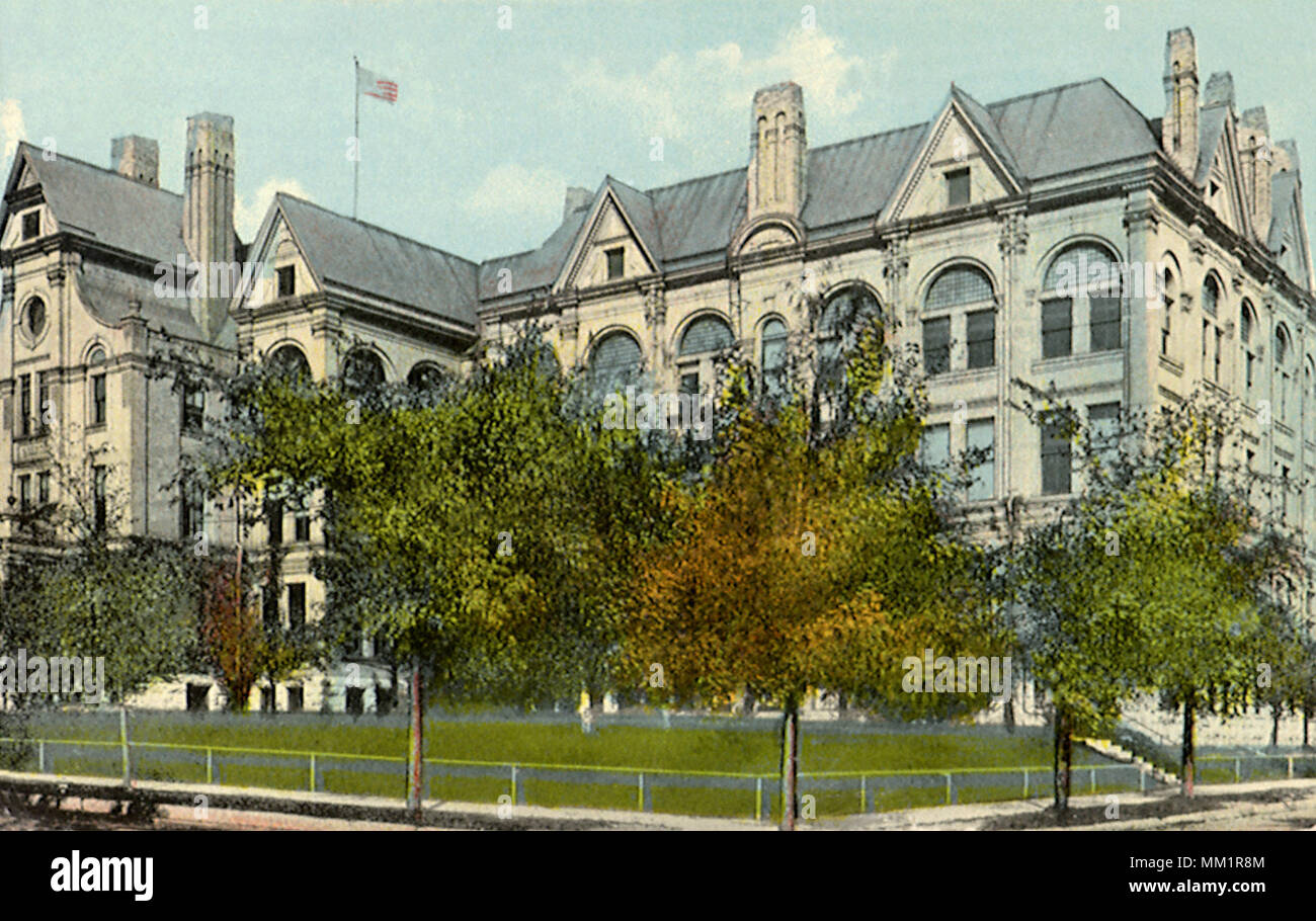 Normal School. Milwaukee. 1912 Stock Photo