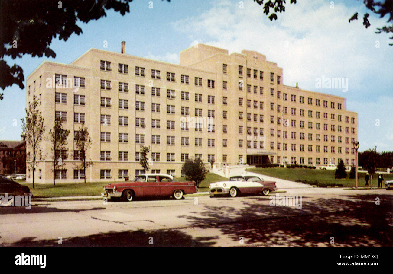 St. Francis Hospital. Milwaukee. 1960 Stock Photo Alamy