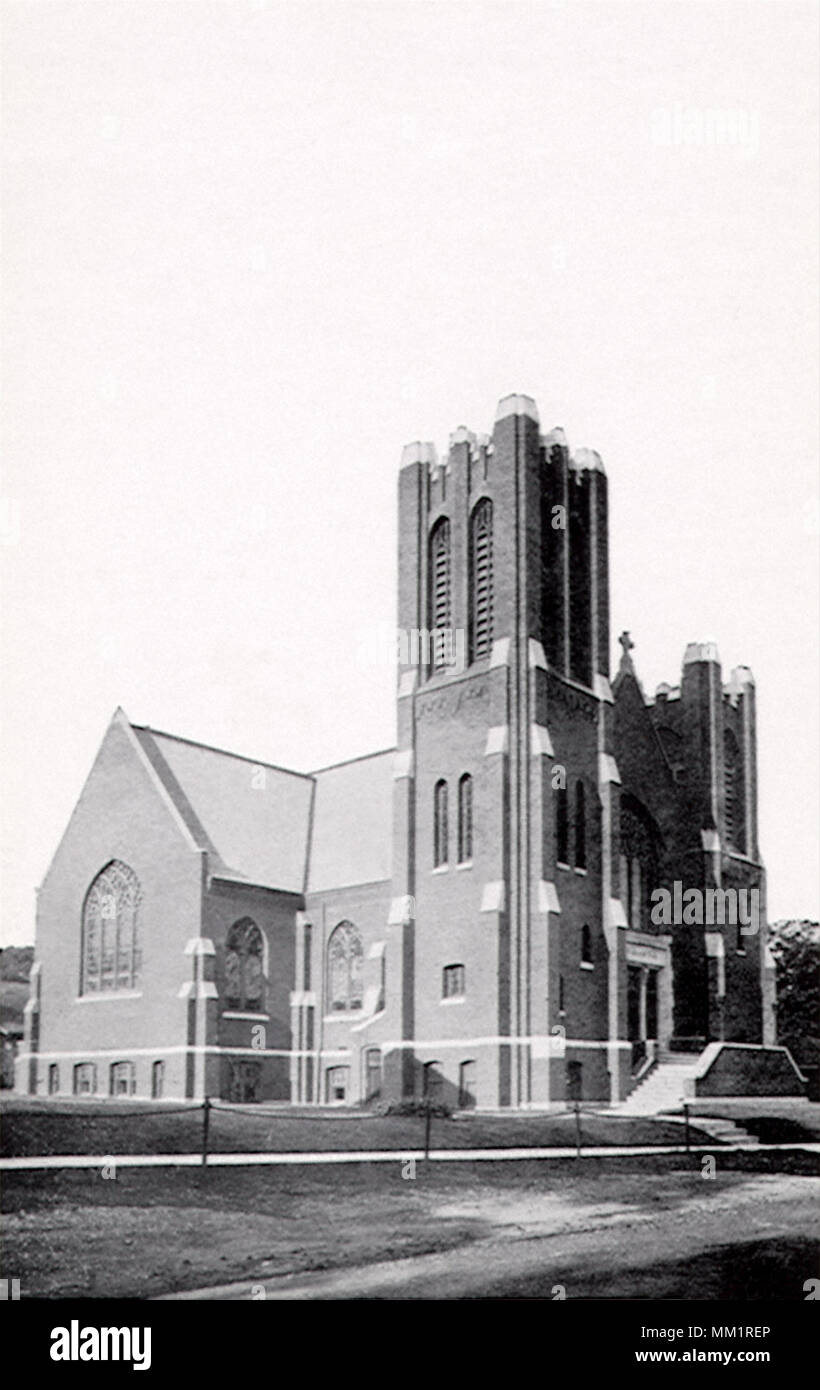 St. John's Evangelical Church. Monroe. 1930 Stock Photo Alamy