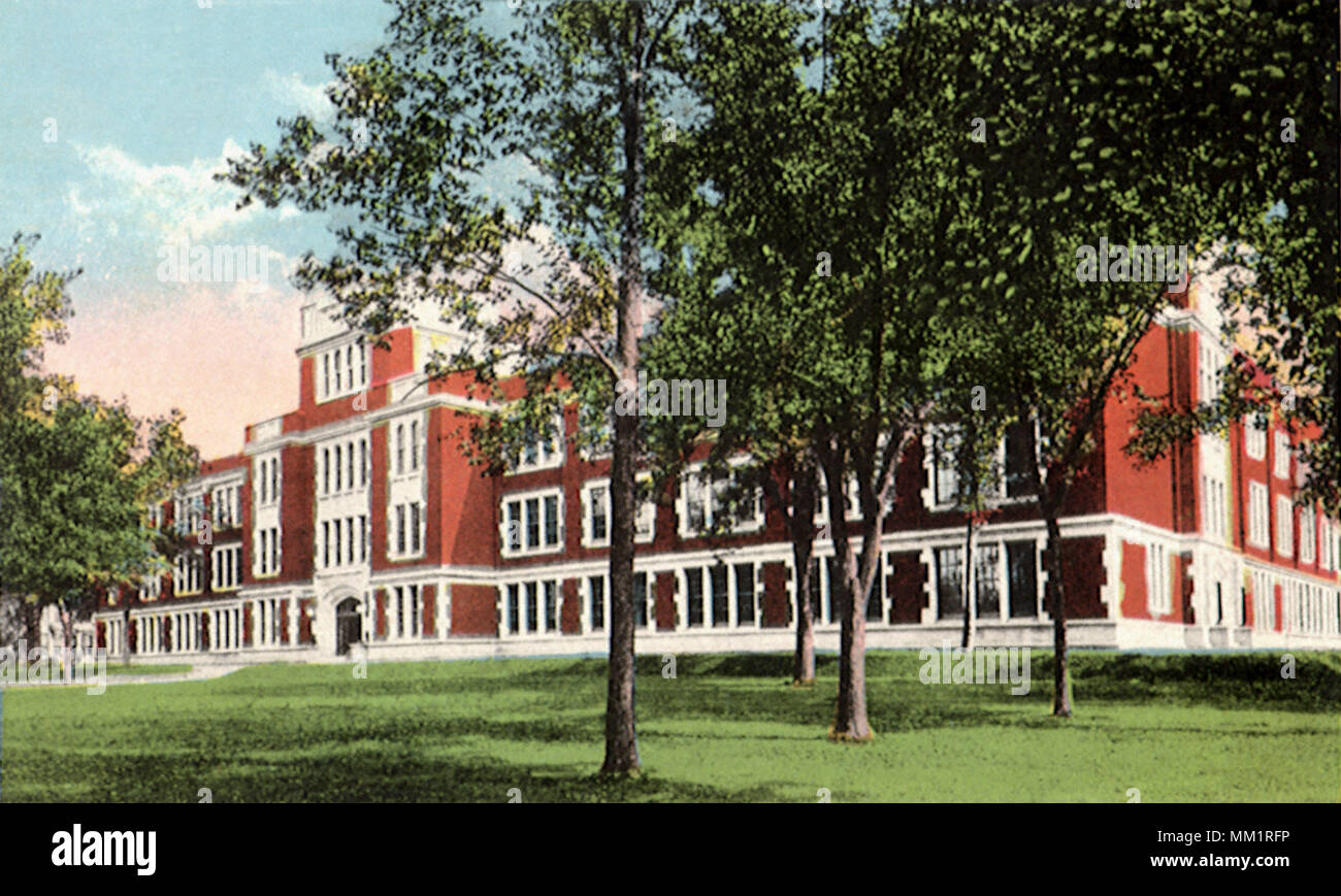 State Normal School. Oshkosh. 1920 Stock Photo - Alamy