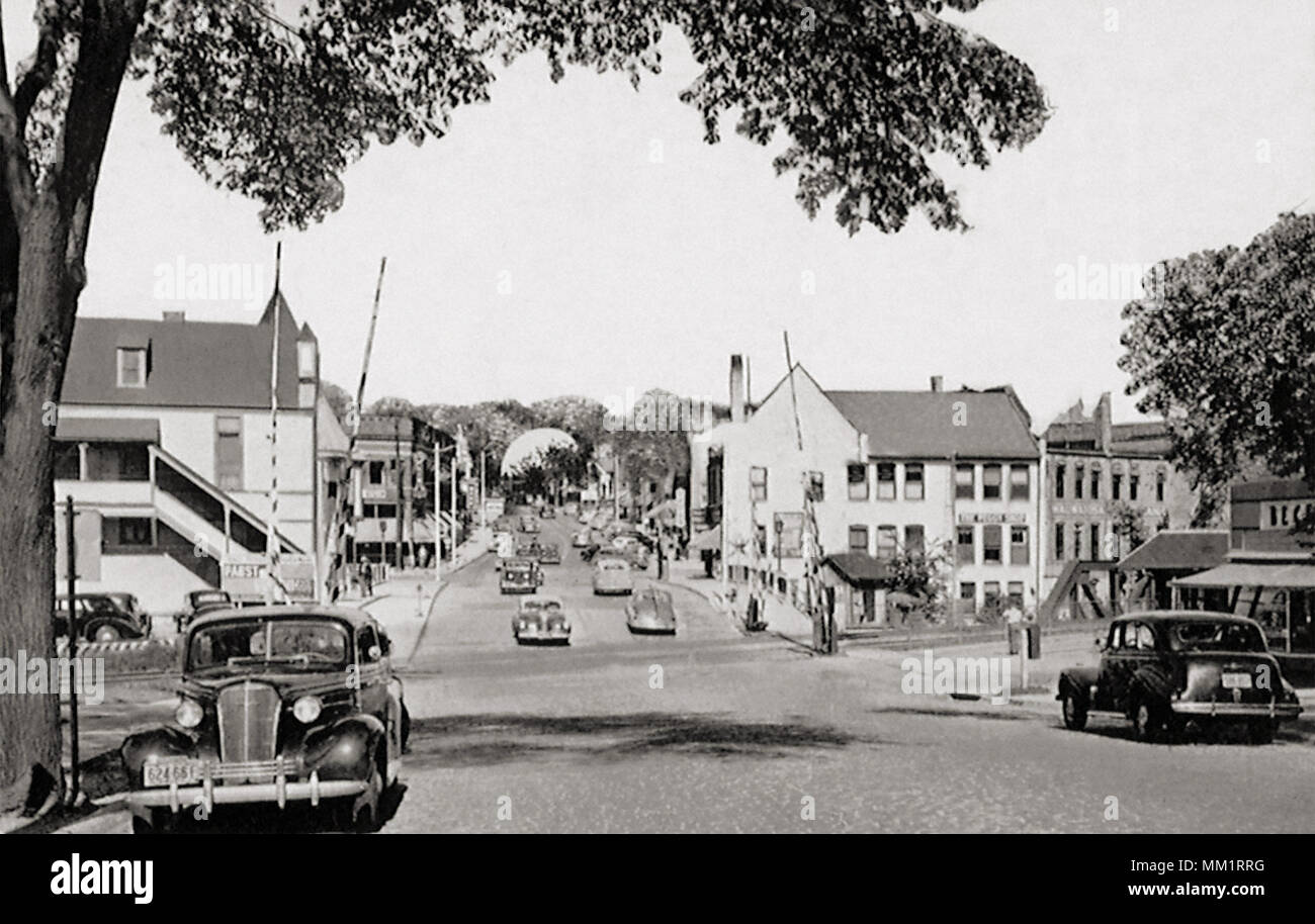 Harwood Avenue. Wauwatosa. 1950 Stock Photo