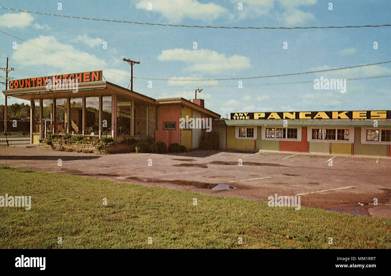 Country Kitchen. Wisconsin Dells. 1965 Stock Photo