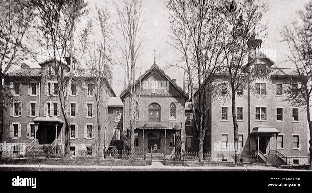 Holy Family Academy. Beaverville. 1925 Stock Photo Alamy