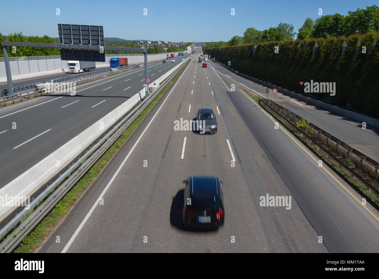 Car driving wrong way hi-res stock photography and images - Alamy