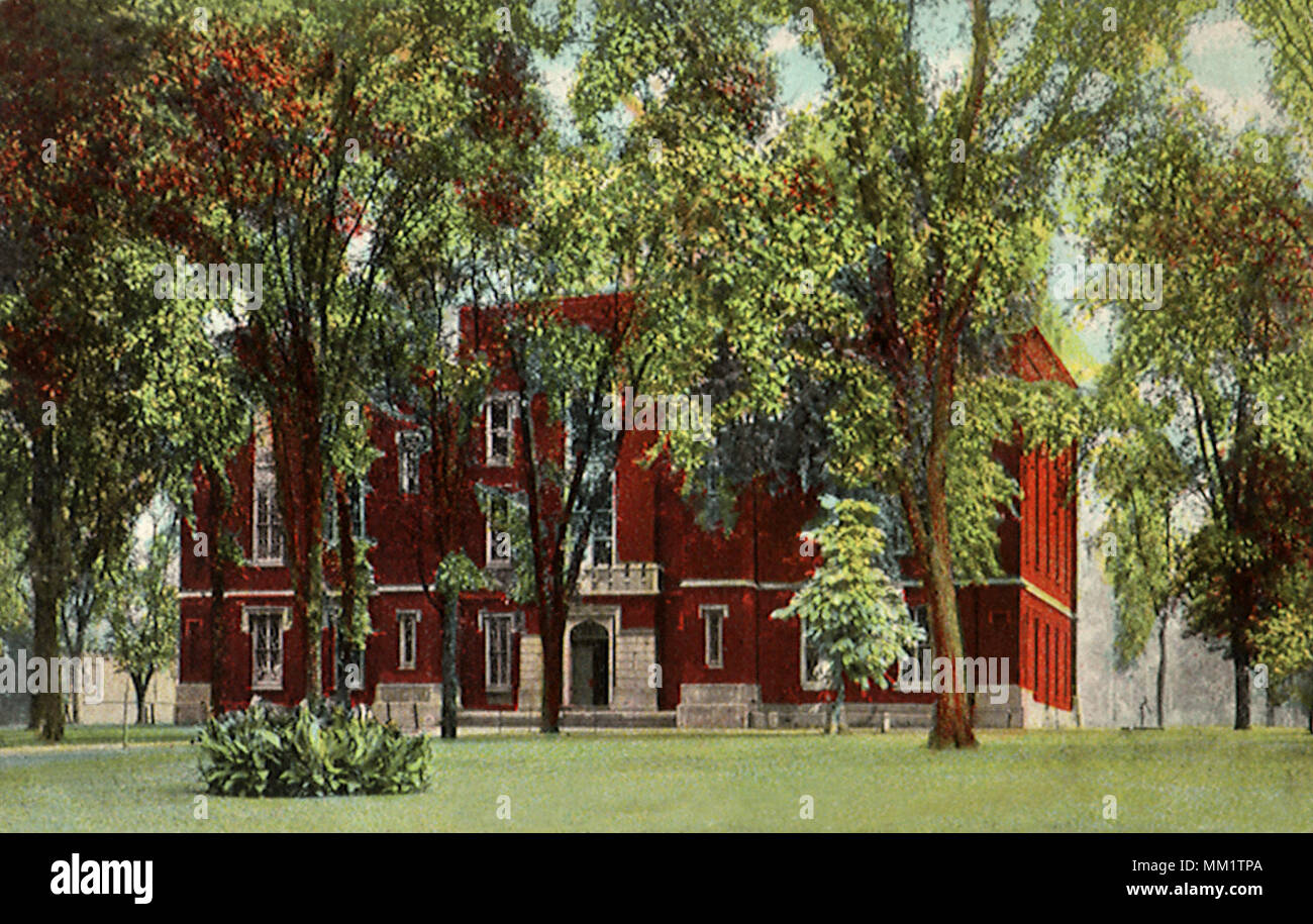 Knox College Galesburg 1909 Stock Photo Alamy
