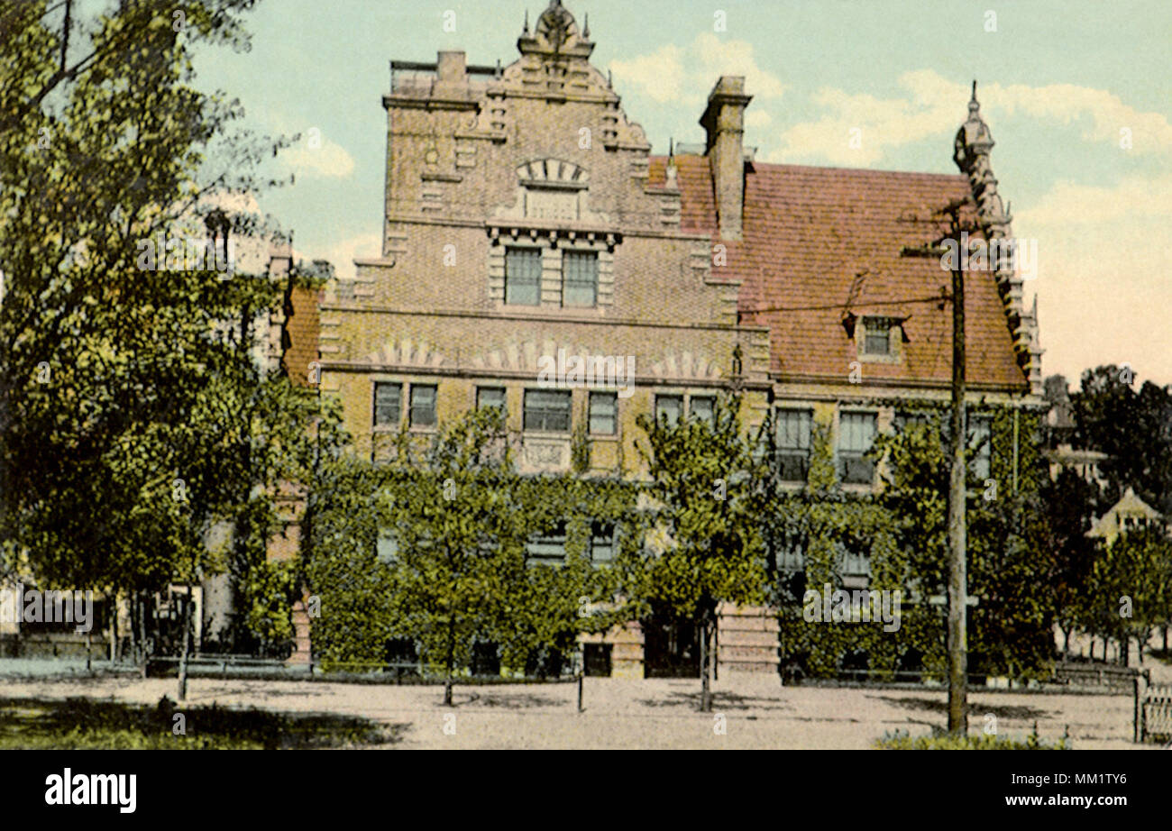 Irving School. Peoria. 1913 Stock Photo