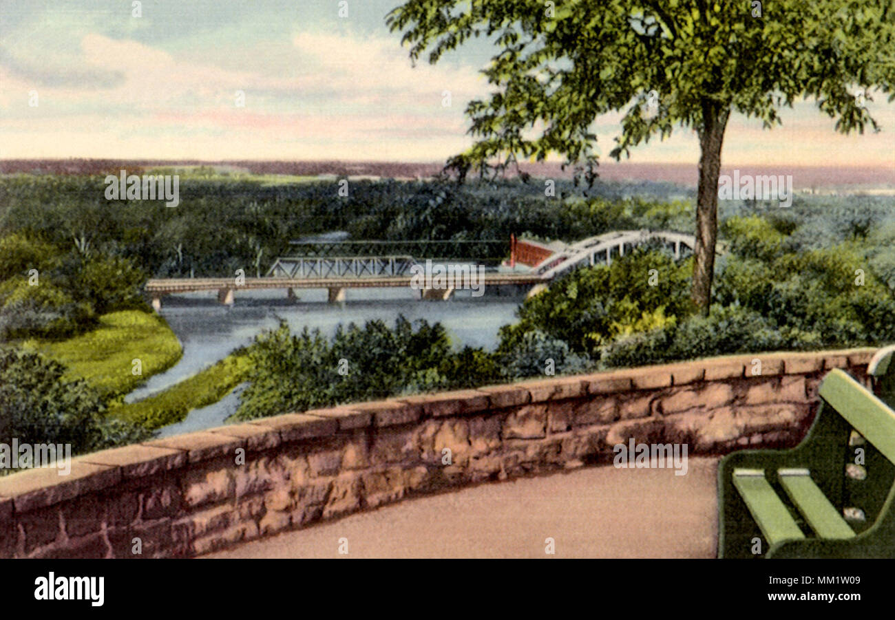 Black Hawk State Park. Rock Island. 1950 Stock Photo Alamy