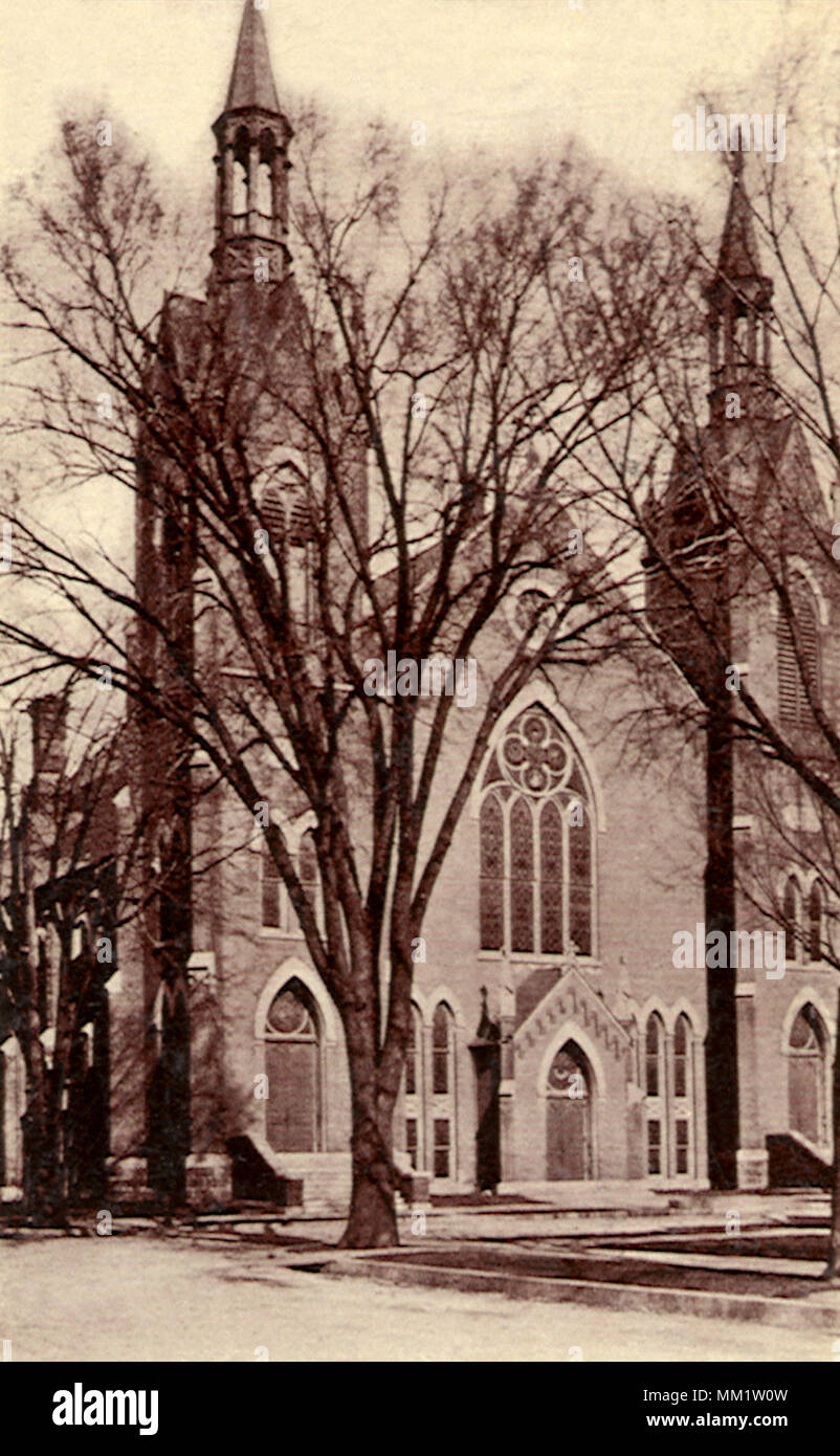 First Lutheran Church. Rockford. 1914 Stock Photo Alamy