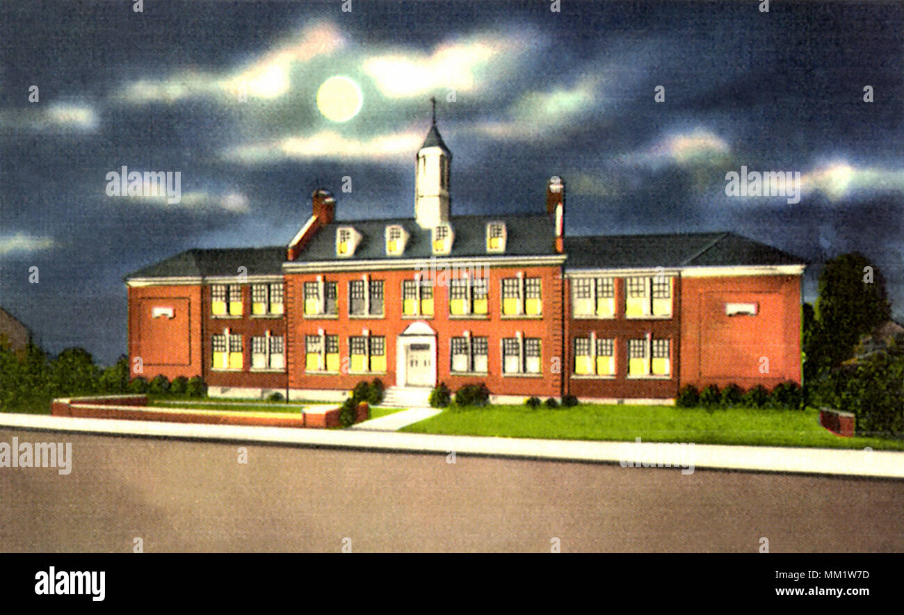 High School. Martinsville. 1940 Stock Photo Alamy