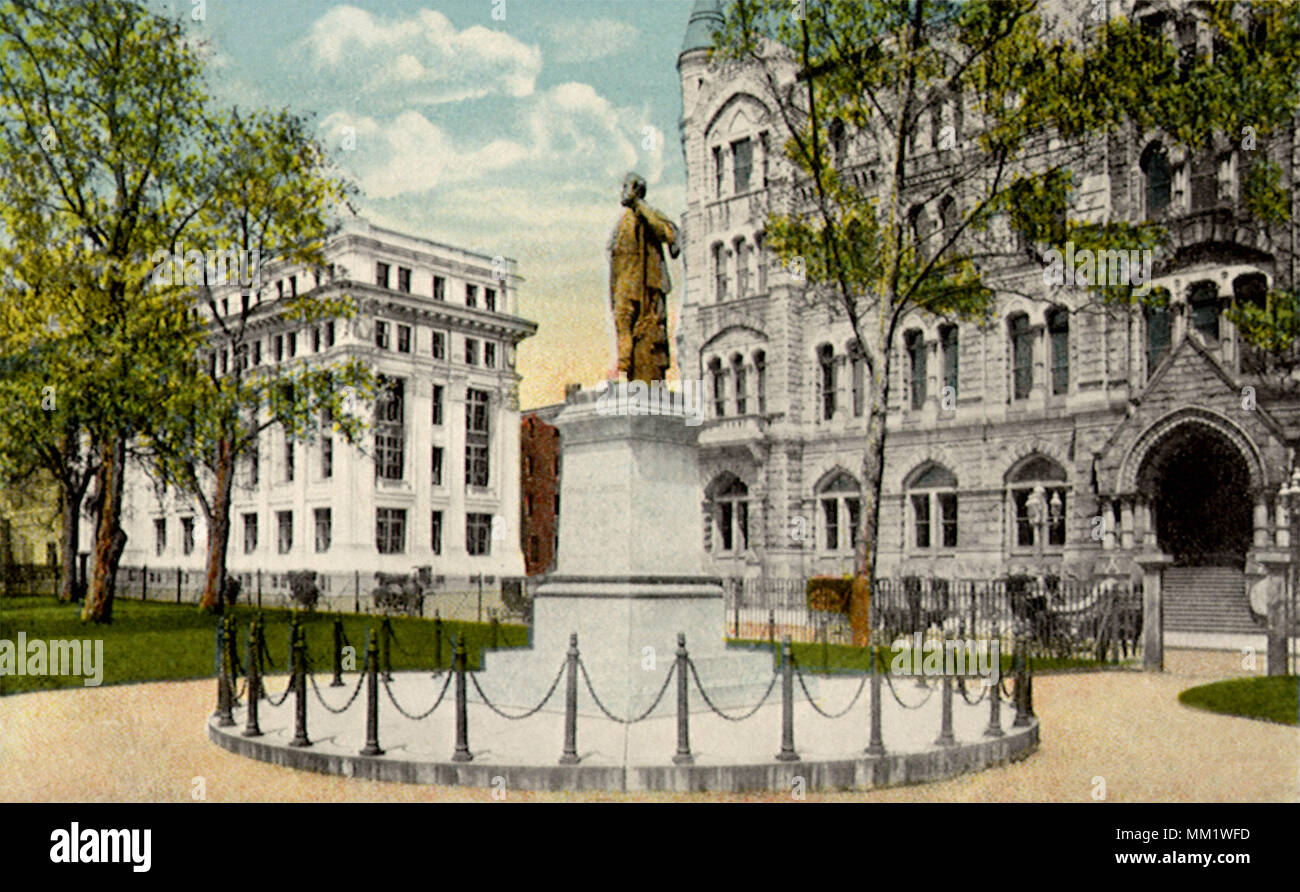 Stonewall Jackson Statue. Richmond. 1920 Stock Photo
