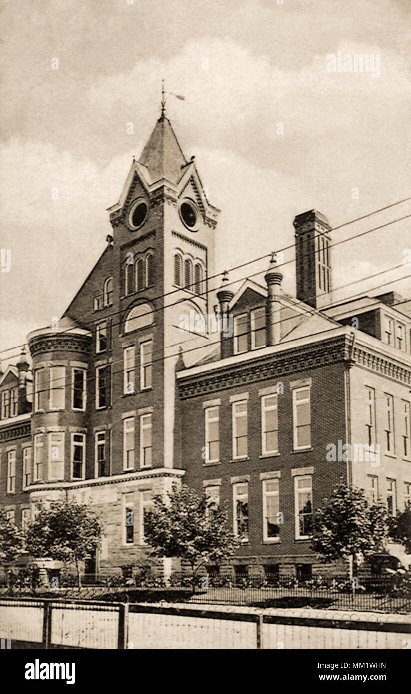 Public School. Sistersville. 1910 Stock Photo Alamy