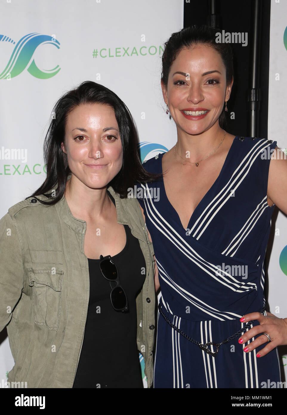 2018 Clexacon Day2 Featuring Zoie Palmer Emmanuelle Vaugier Where Las Vegas California United States When 08 Apr 2018 Credit Fayesvision Wenn Com Stock Photo Alamy