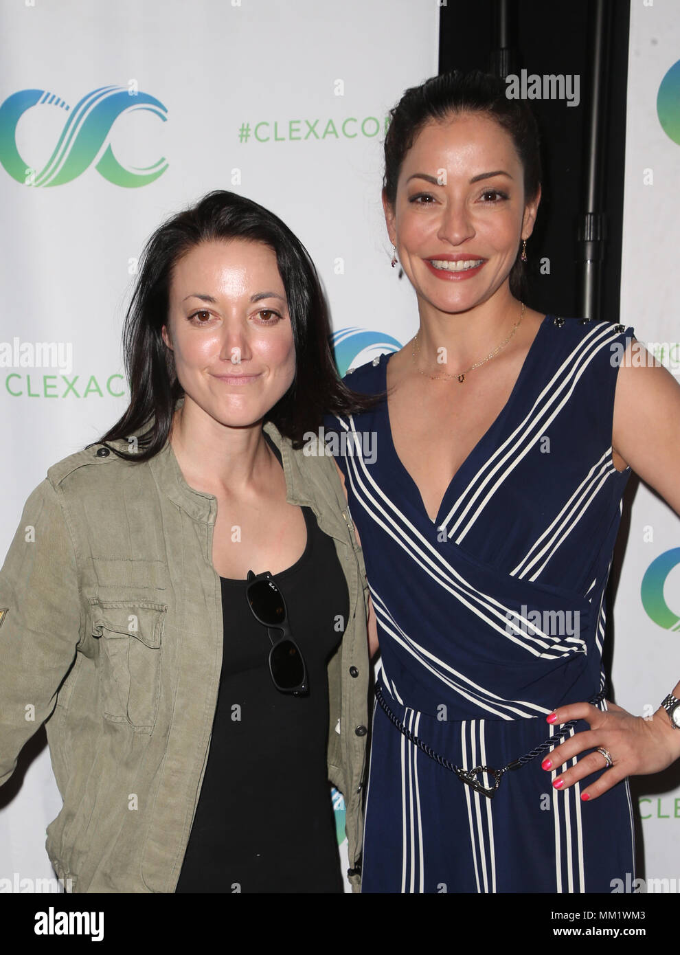2018 ClexaCon Day2 Featuring: Zoie Palmer, Emmanuelle Vaugier Where ...