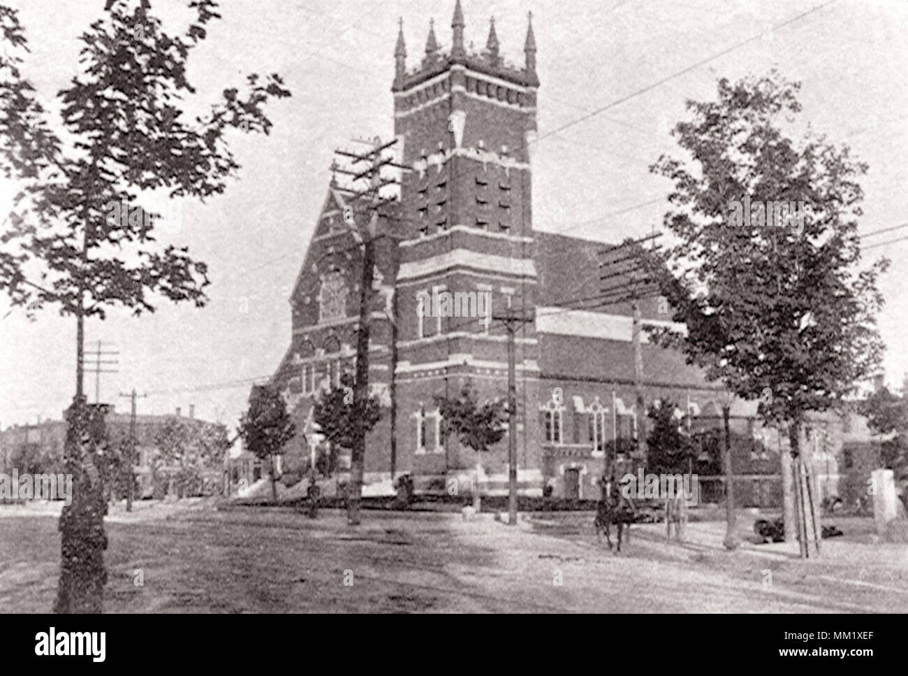 Saint Peter's Church. Worcester. 1895 Stock Photo Alamy
