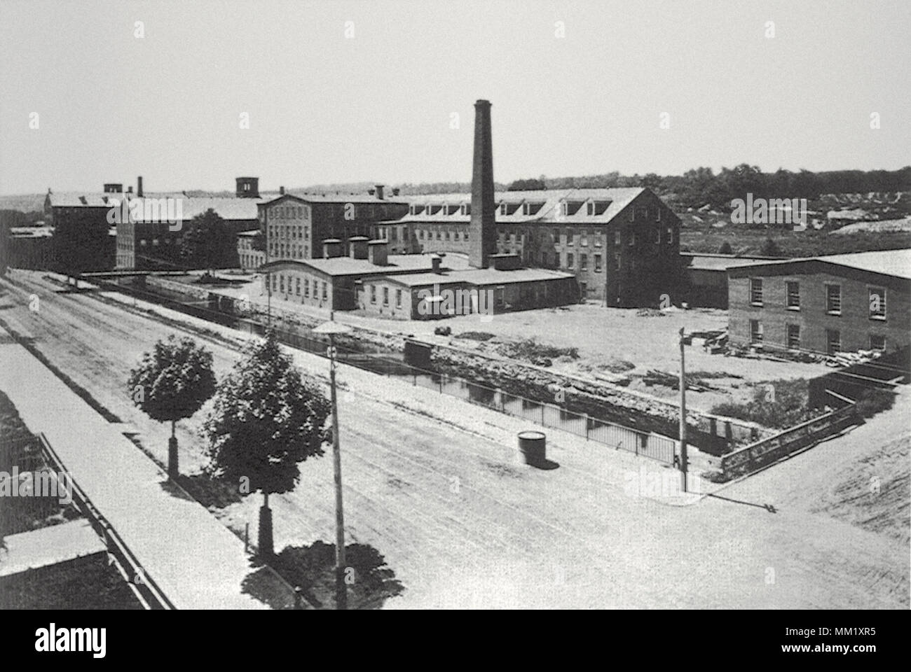 Holyoke Paper Company. Holyoke. 1887 Stock Photo Alamy