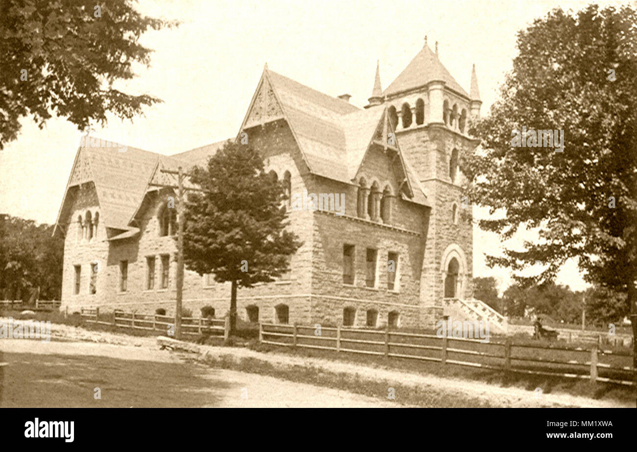 Bulkeley High School. New London. 1901 Stock Photo Alamy