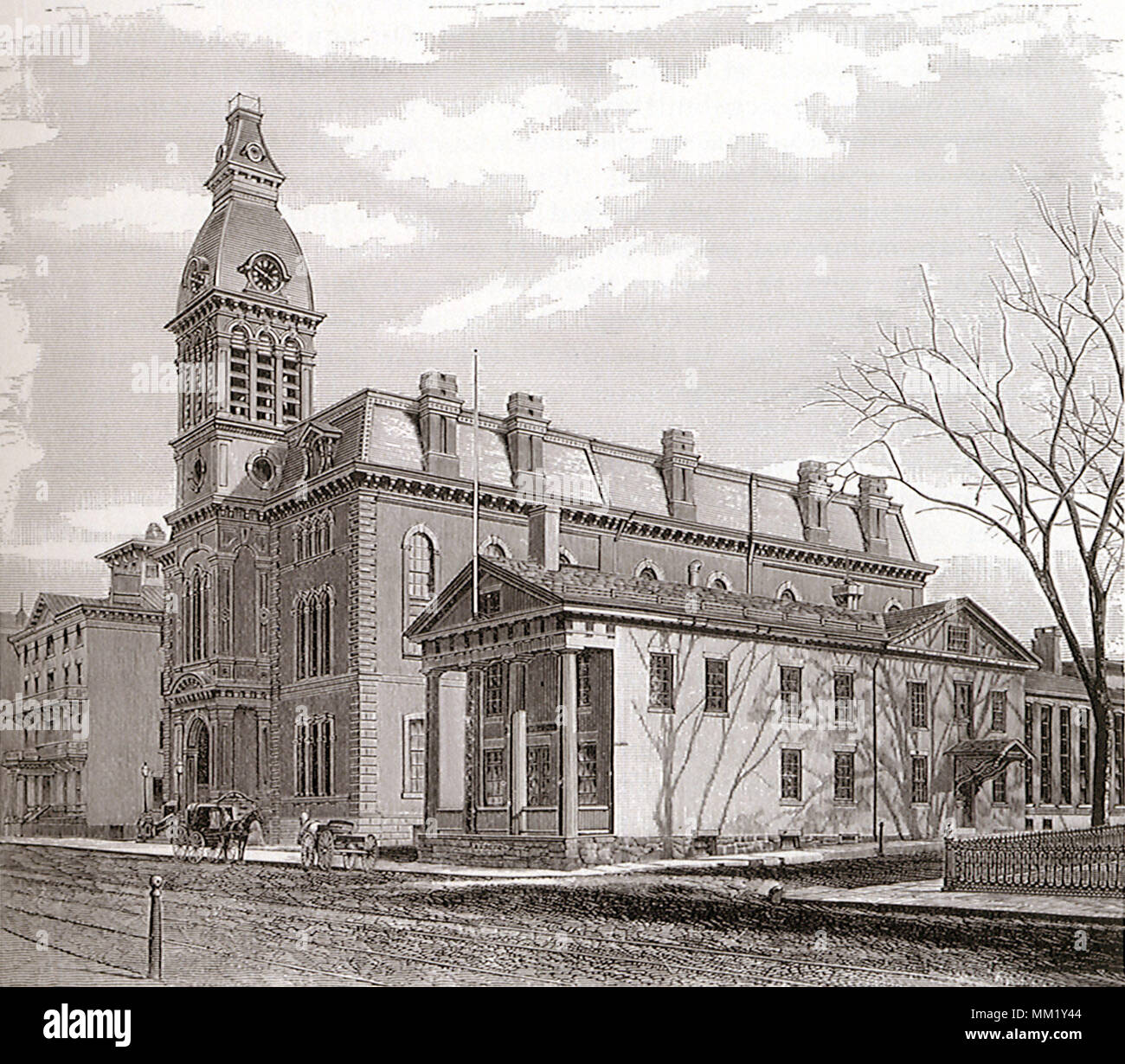 City hall and bronson library hires stock photography and images Alamy