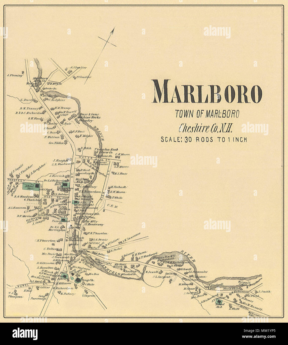 Marlboro VT Map