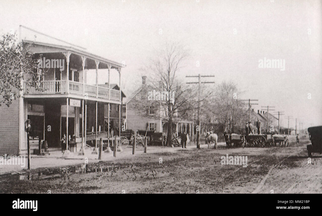 Dennison's Store on Main Street. Goldsboro. 1910 Stock Photo Alamy