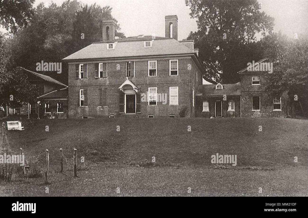 Tulip Hill. Anne Arundel County. 1900 Stock Photo - Alamy