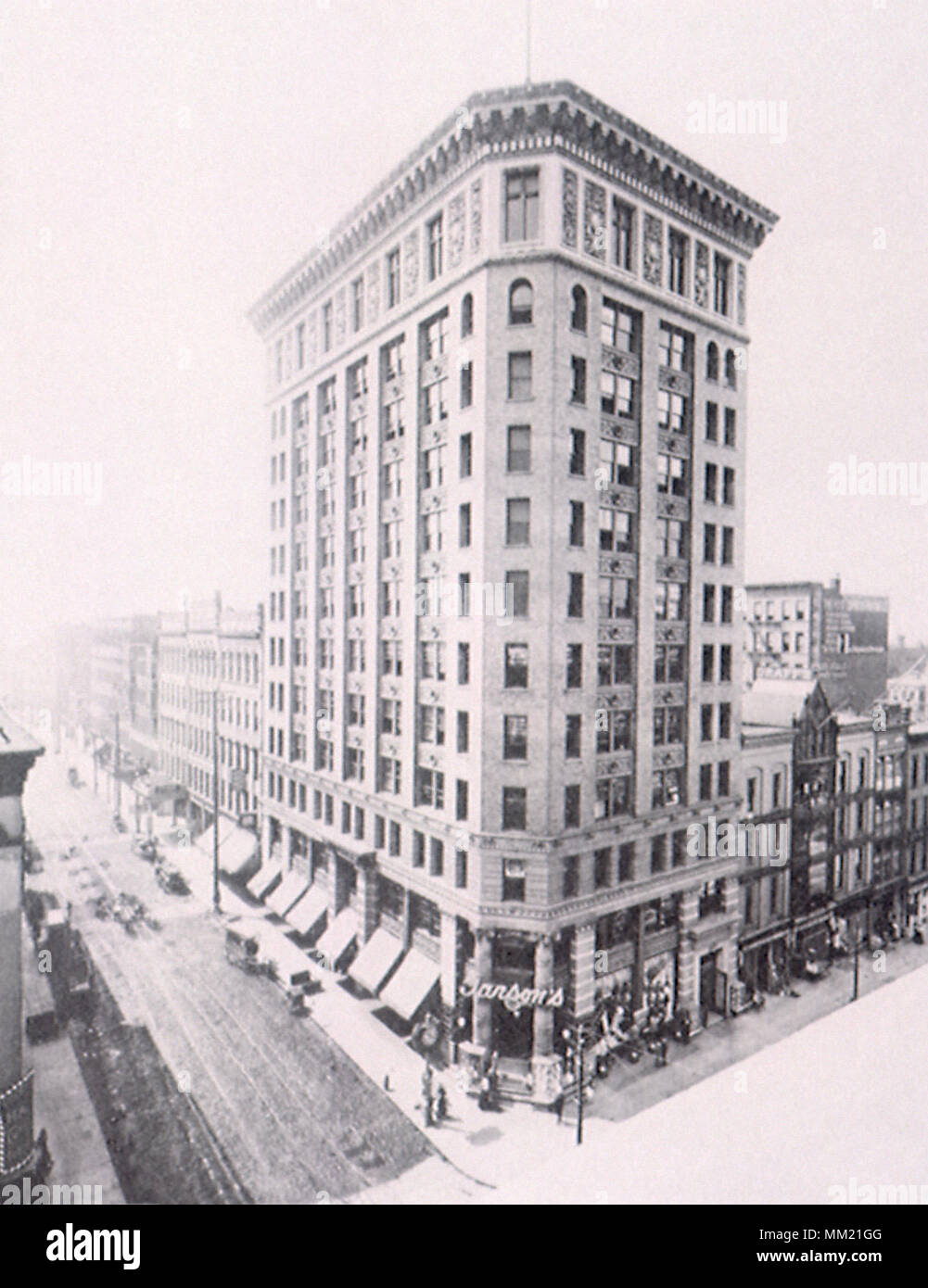 Chamber of Commerce Building. Rochester. 1900 Stock Photo Alamy