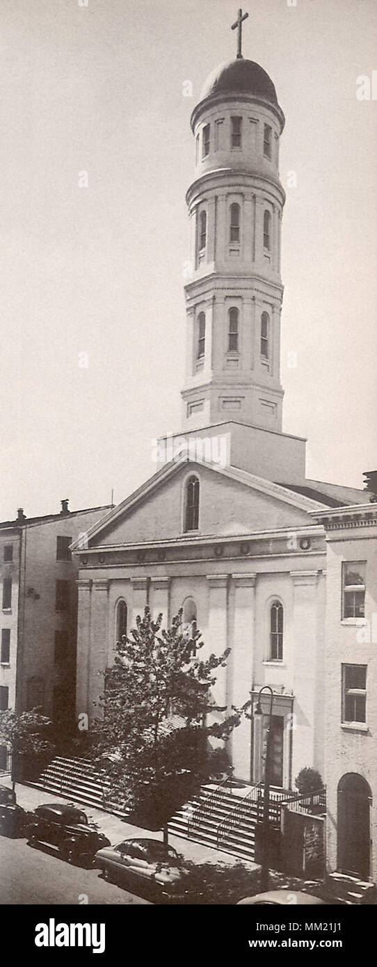 St. Vincent de Paul's Church. Baltimore. 1953 Stock Photo