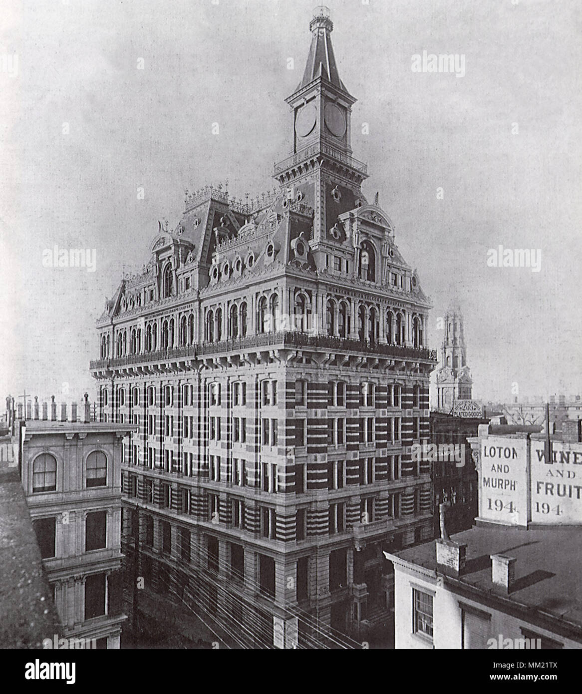 Western union building new york hi-res stock photography and images - Alamy