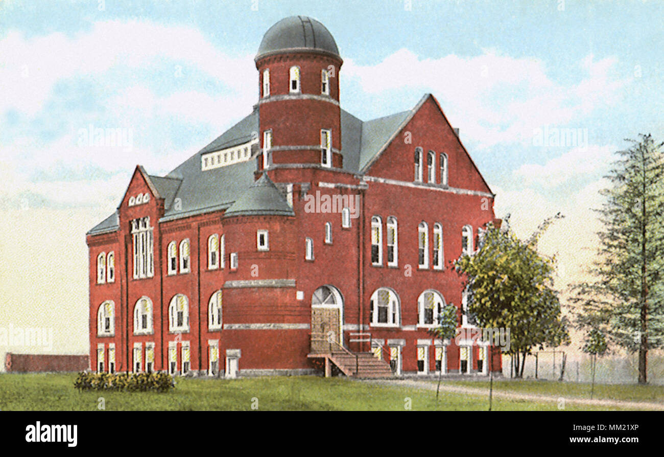 Gymnasium at Mount Union College. Alliance. 1916 Stock Photo Alamy