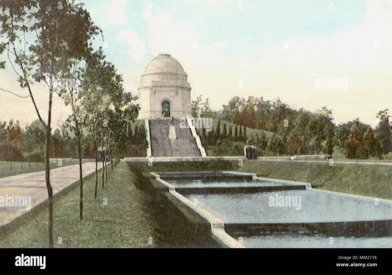 McKinley Memorial. Canton. 1912 Stock Photo