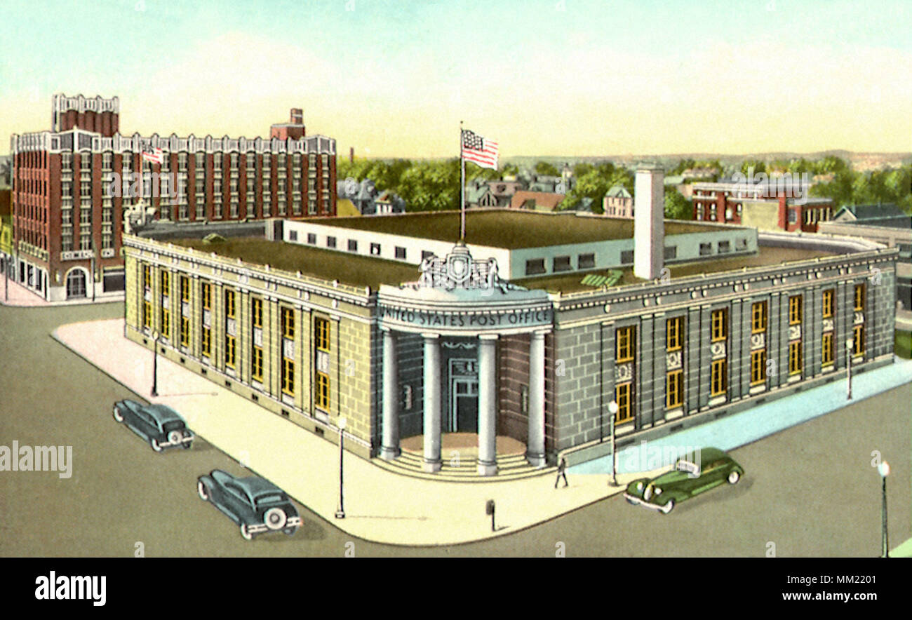 Post Office and Power Company. Canton. 1940 Stock Photo Alamy