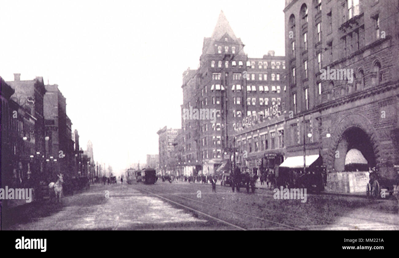 Superior Avenue Arcade Building. Cleveland.1905 Stock Photo Alamy