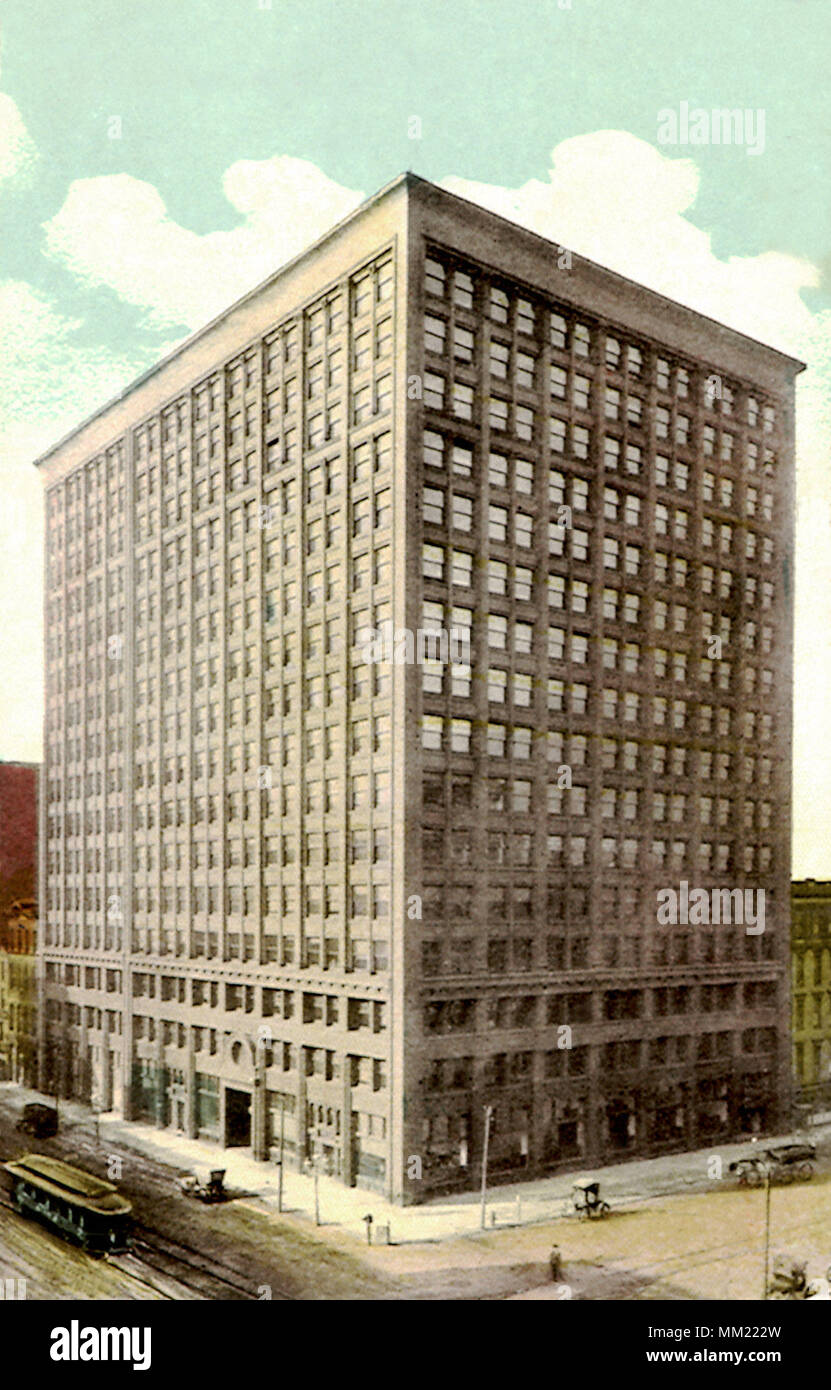 Rockefeller Building. Cleveland. 1914 Stock Photo