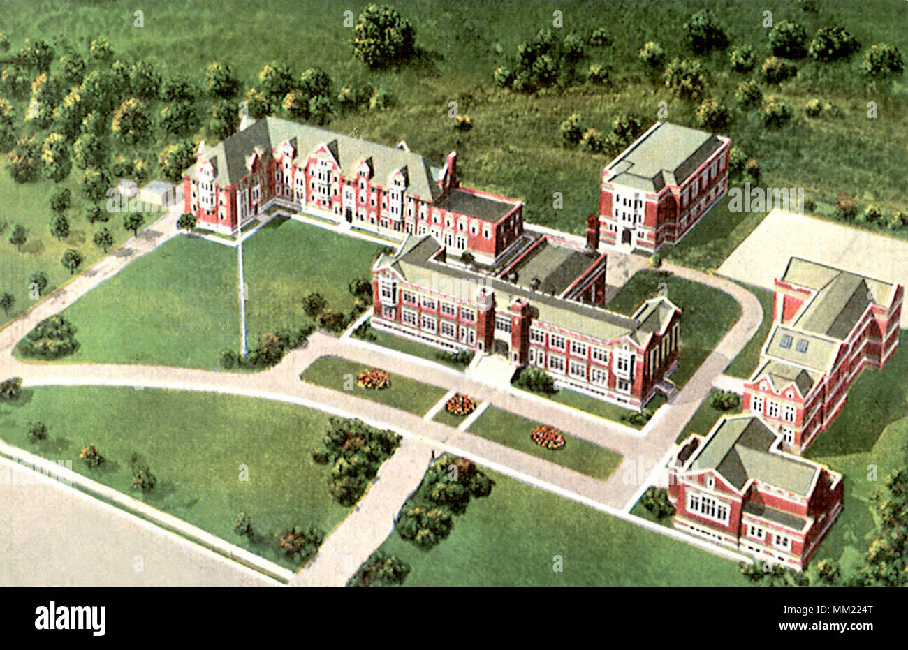 Hebrew Union College. Cincinnati. 1940 Stock Photo