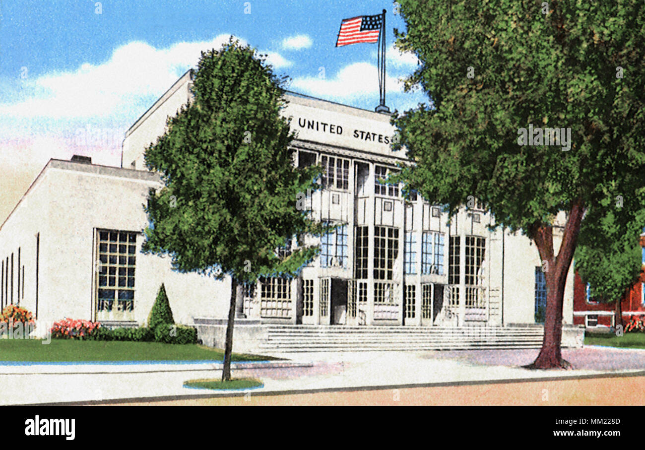 Post Office. Fostoria. 1915 Stock Photo Alamy