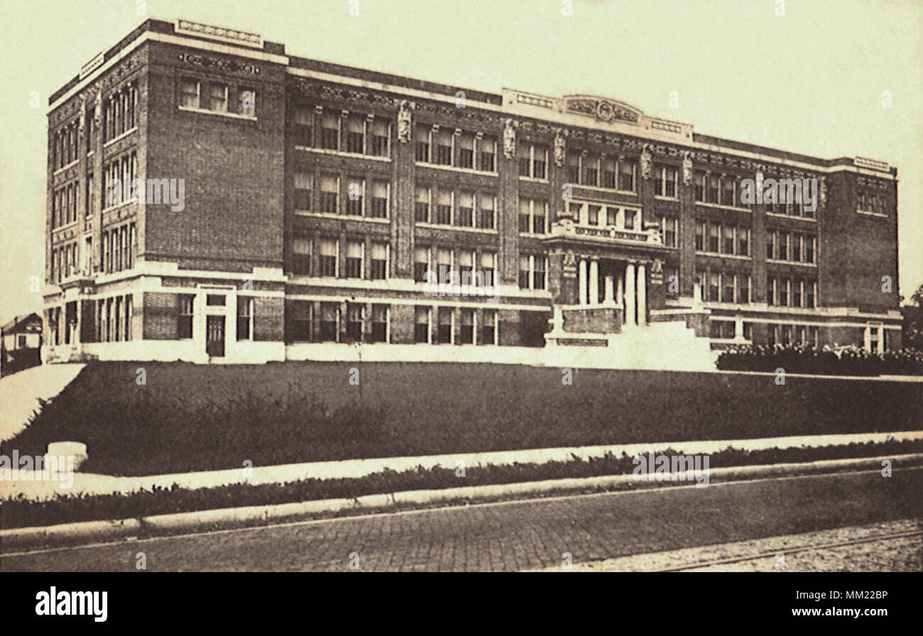 High School. Norwood. 1917 Stock Photo Alamy