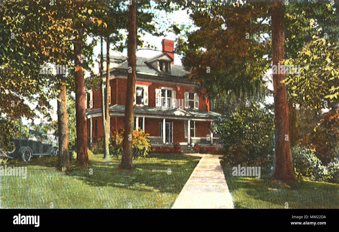 Patterson Hall (President's Home). Oxford. 1944 Stock Photo Alamy